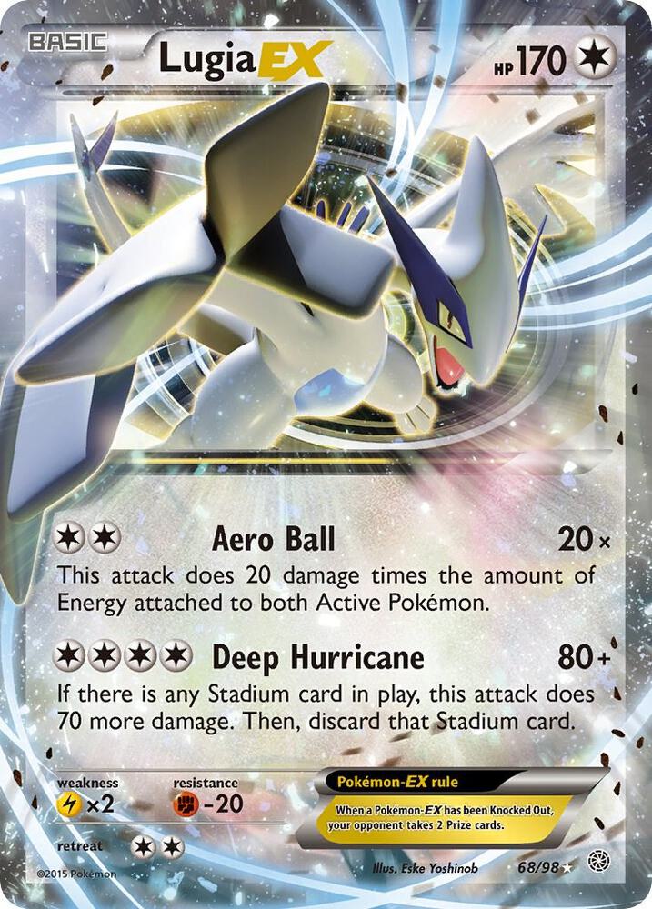 Lugia EX - XY - Ancient Origins - 68/98