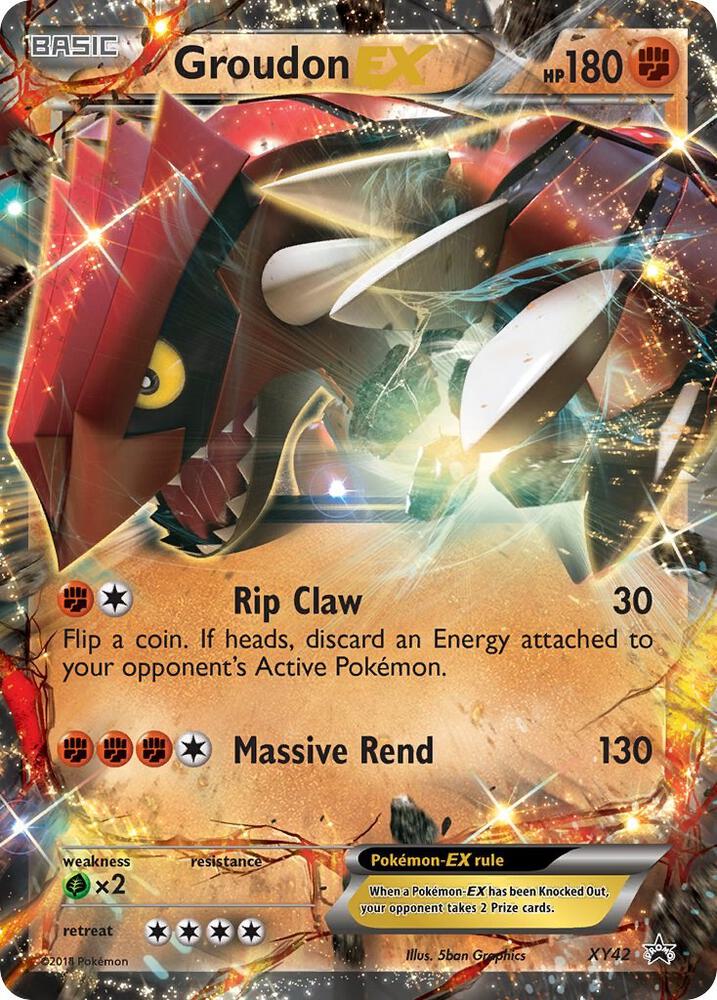 Groudon EX - XY Promos - XY42
