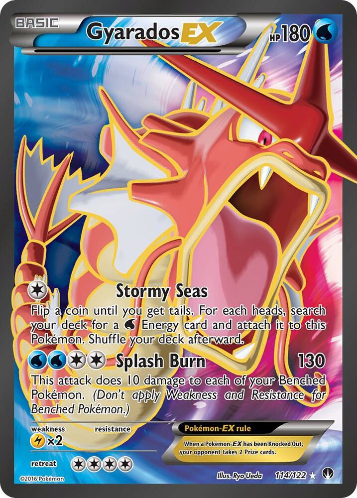 Gyarados EX (Full Art) - XY - BREAKpoint