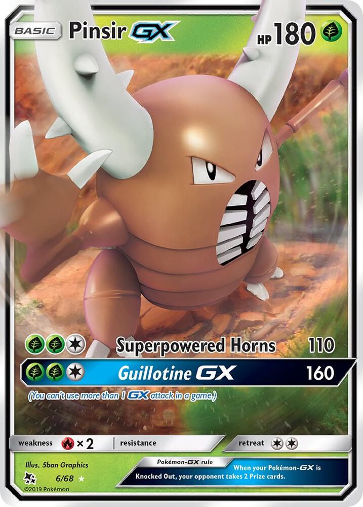 Pinsir GX - Hidden Fates - 6/68