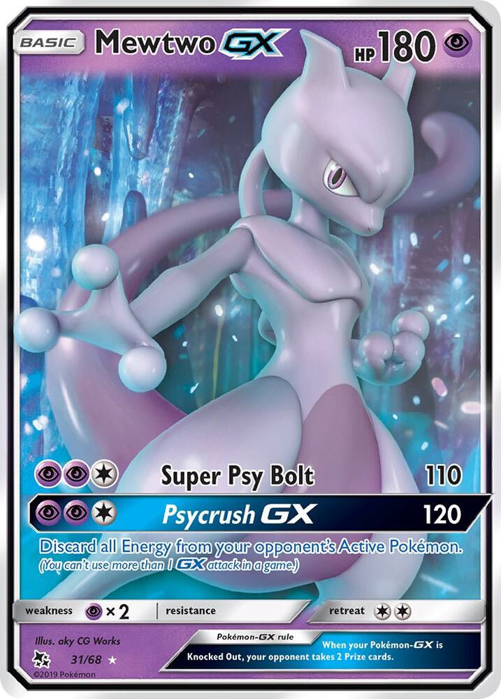 Mewtwo GX - Hidden Fates - 31/68