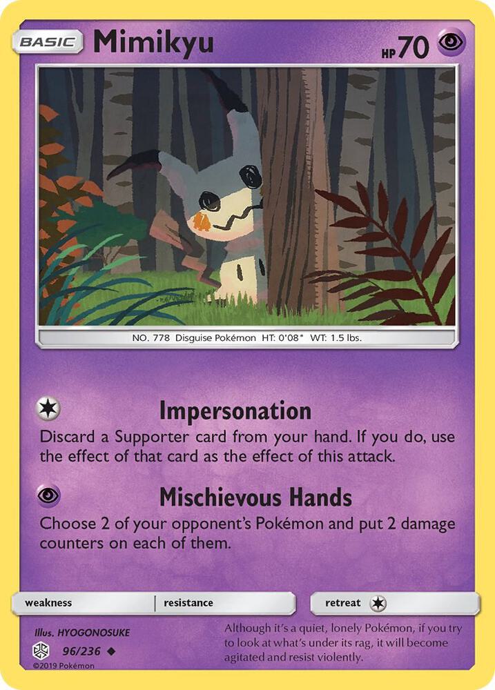 Mimikyu - Cosmic Eclipse - 96/236