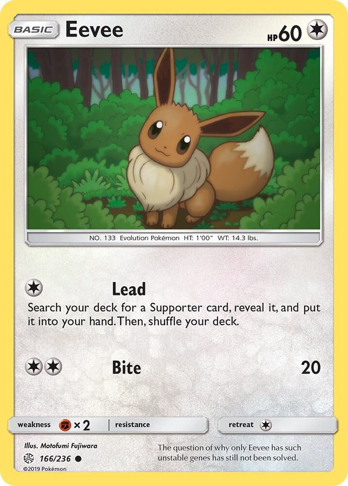 Eevee (Reverse Holo) - Cosmic Eclipse - 166/236