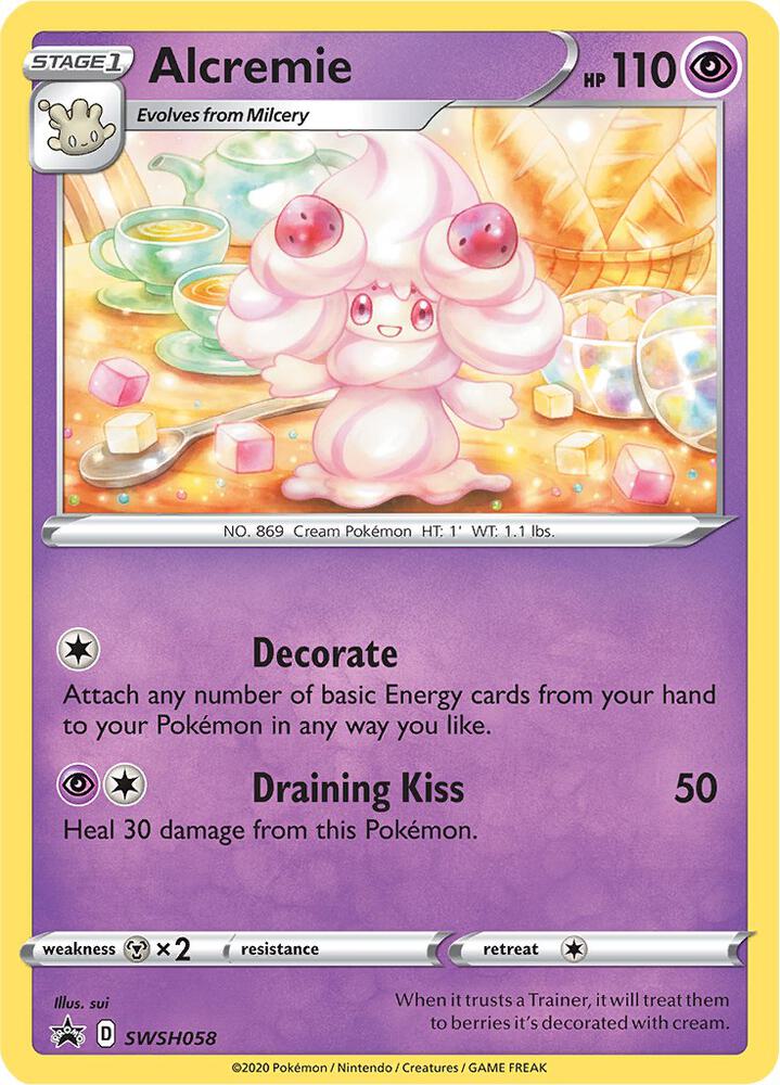 Alcremie - Sword and Shield Promo - SWSH058