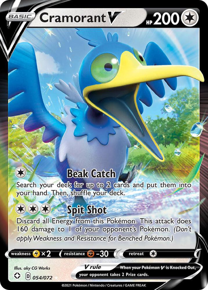 Cramorant V - Shining Fates - 054/072