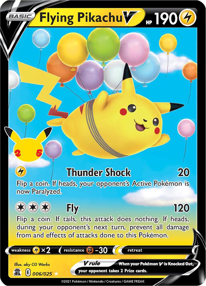 Flying Pikachu V - 2022 (Ondrej Skubal) - World Championship Decks (WCD) - 006/025