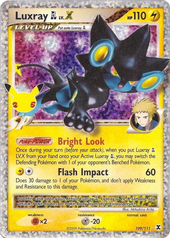 Luxray GL LV.X - Celebrations: Classic Collection - 109/111