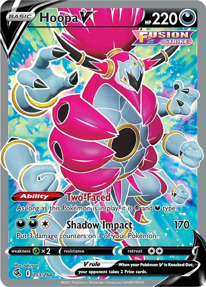 Hoopa V (Full Art) - Fusion Strike - 253/264