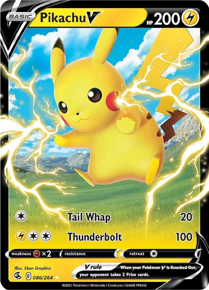 Pikachu V - Fusion Strike - 086/264