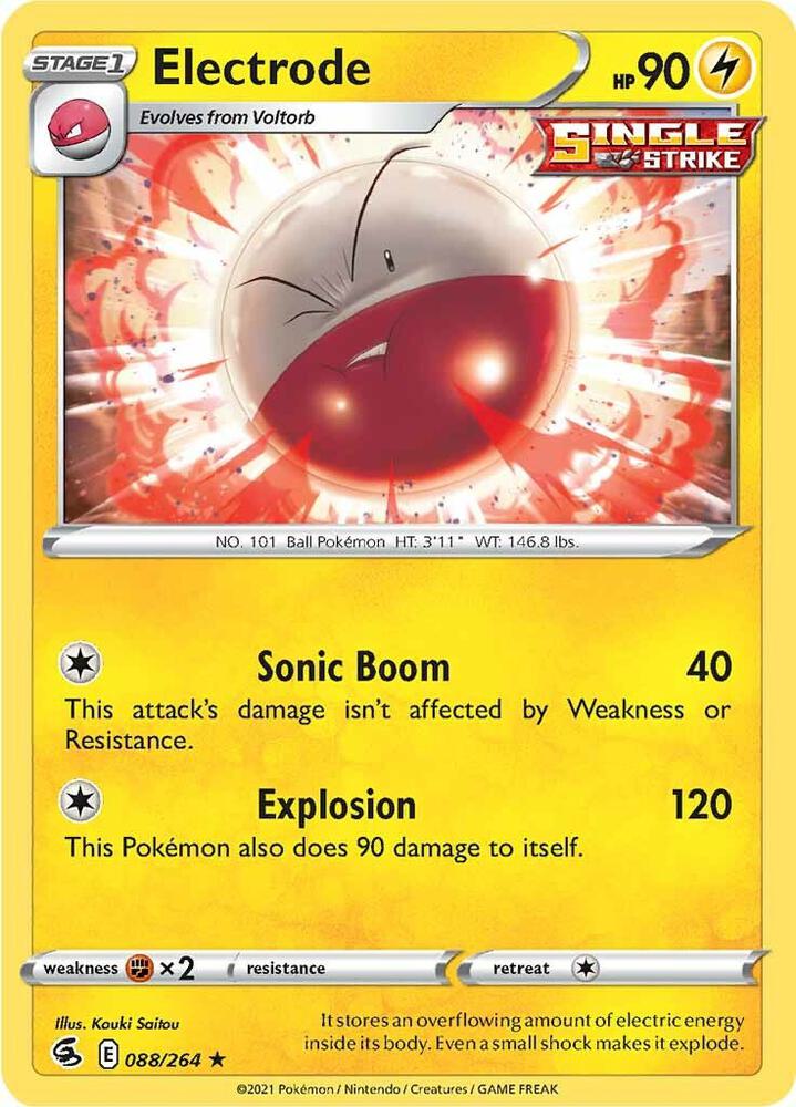 Electrode (Holo) - Fusion Strike - 088/264