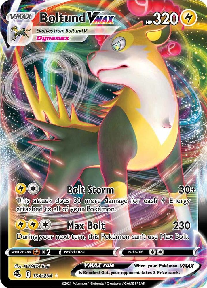 Boltund VMAX - Fusion Strike - 104/264