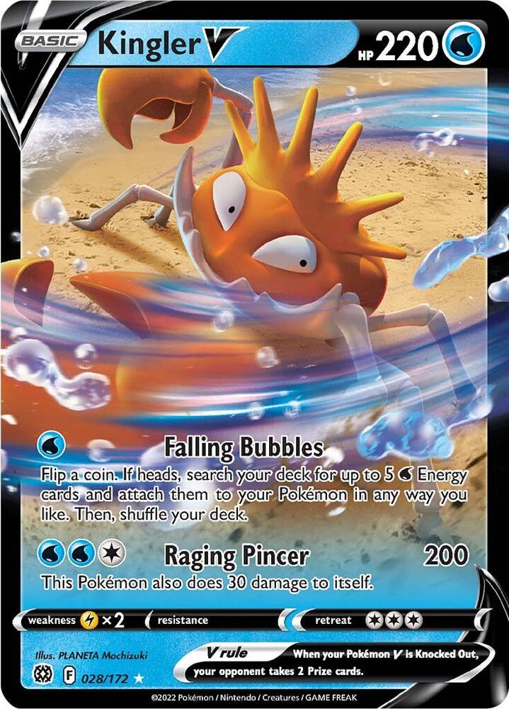 Kingler V - Brilliant Stars - 028/172