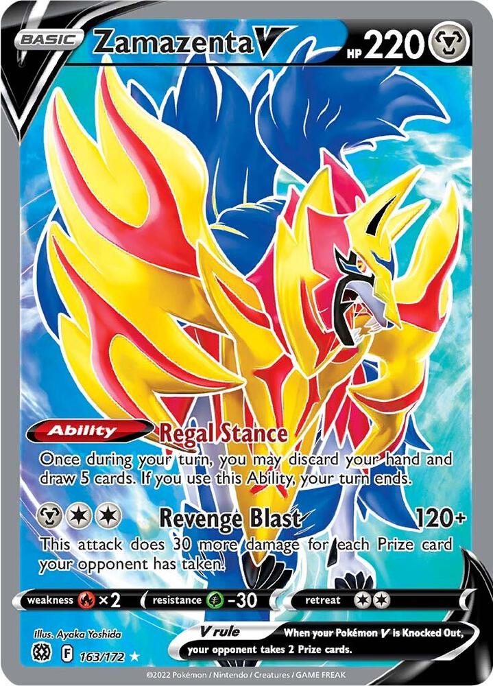 Zamazenta V - Brilliant Stars - 163/172