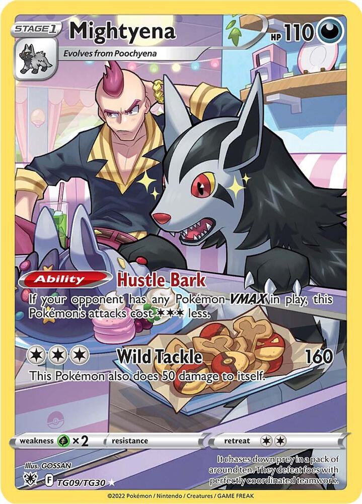 Mightyena - Astral Radiance Trainer Gallery - TG09/TG30
