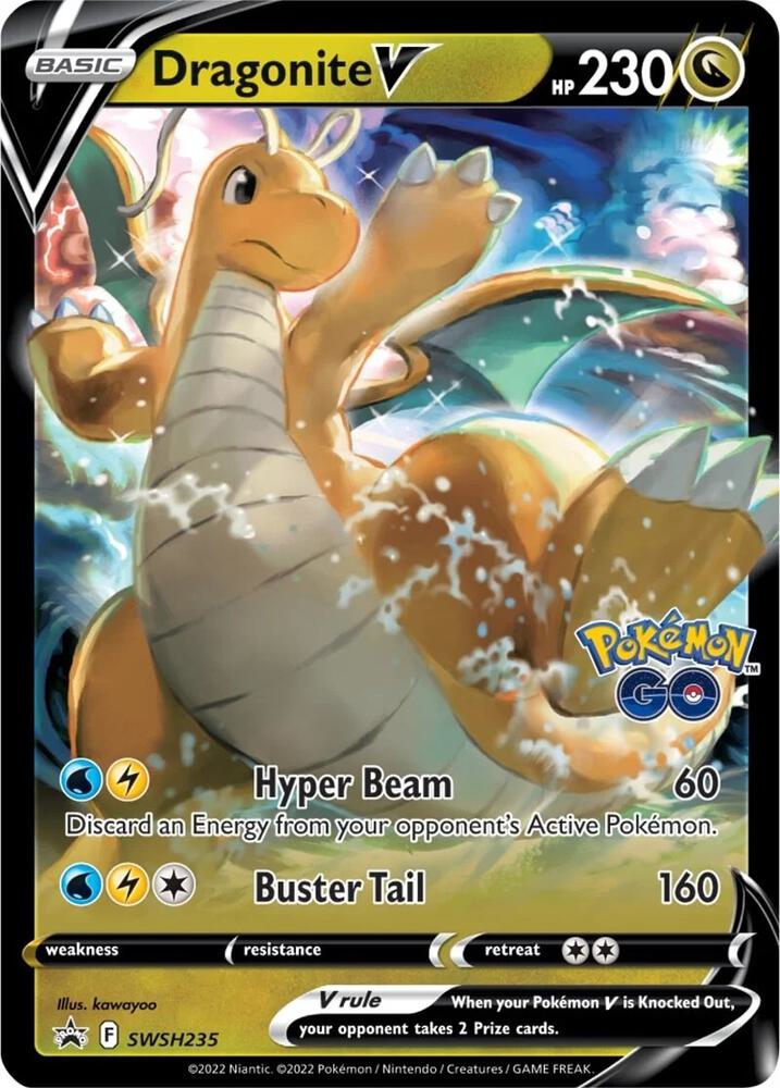 Dragonite V - SWSH235 - Sword & Shield Promo Cards