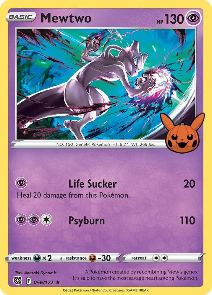 Mewtwo - Trick or Trade 2022 - 056/172
