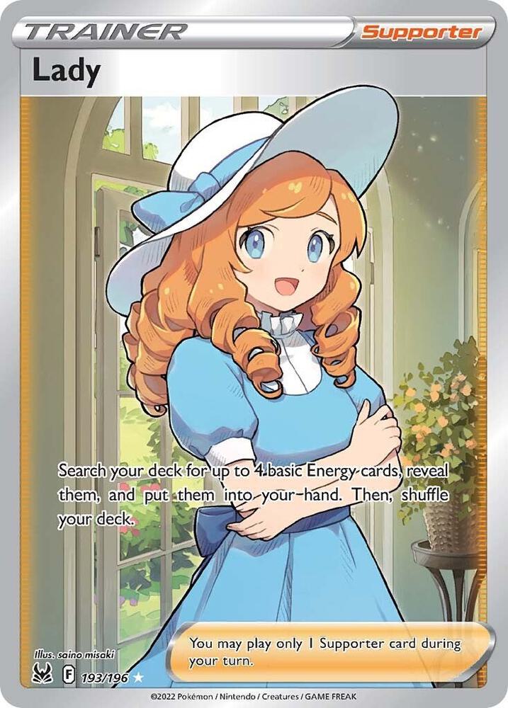 Lady (Full Art) - Lost Origin - 193/196