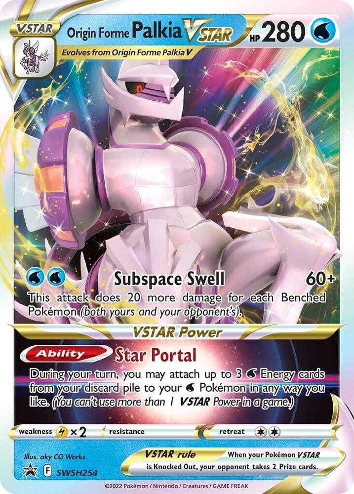 Origin Forme Palkia VSTAR - Sword & Shield Promo Cards - SWSH254