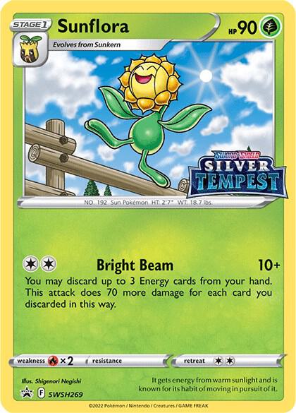 Sunflora (Prerelease Holo) - Sword & Shield Promo - SWSH269