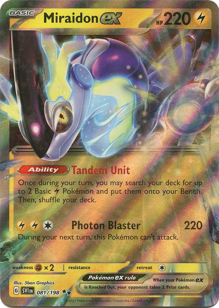 Miraidon ex - Scarlet & Violet - 081/198