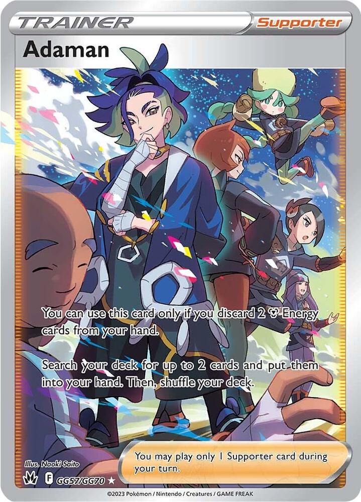 Adaman - Crown Zenith: Galarian Gallery - GG57/GG70