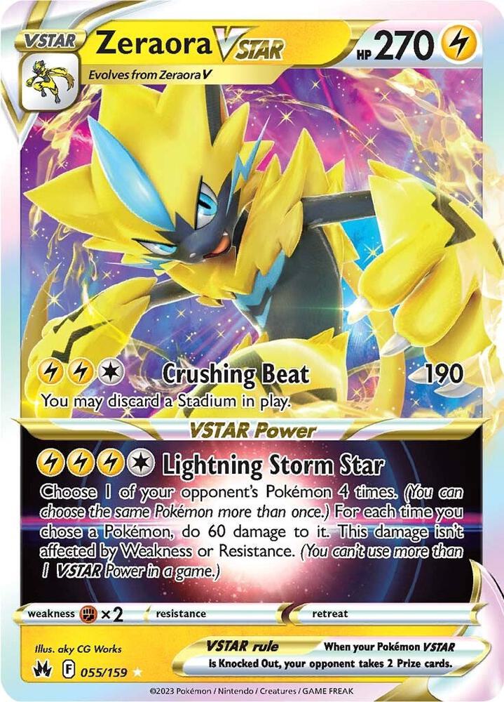 Zeraora VSTAR - SWSH: Crown Zenith