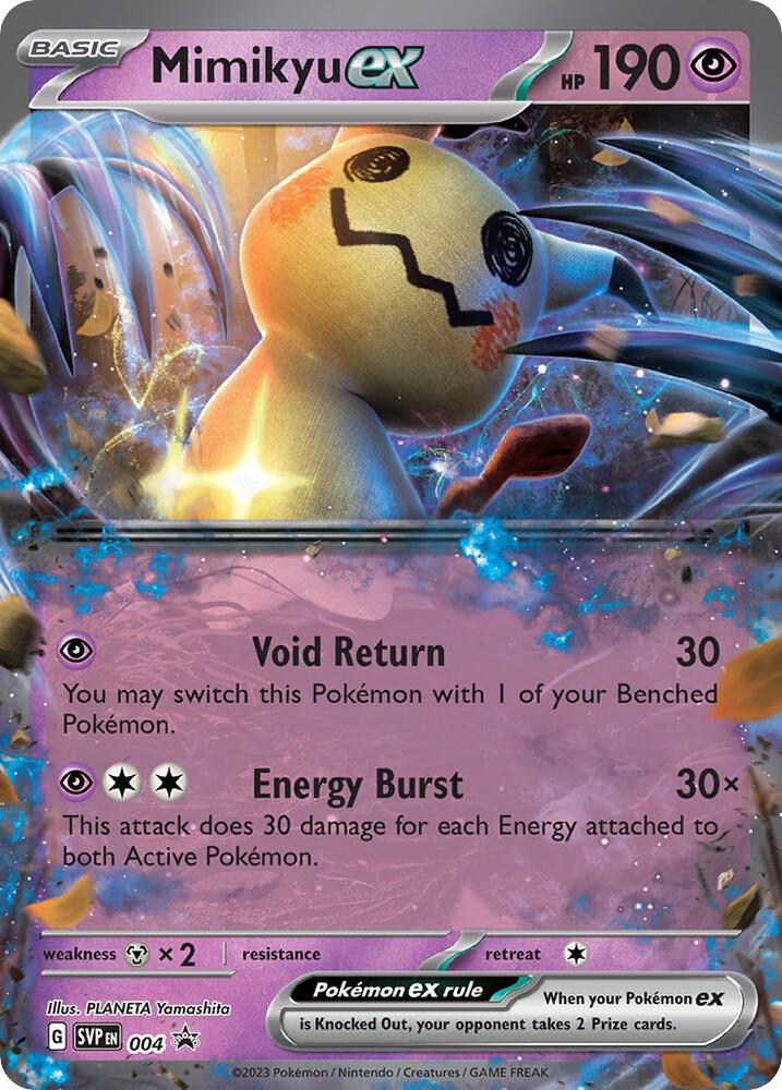 Mimikyu ex - Scarlet & Violet Promo - 004