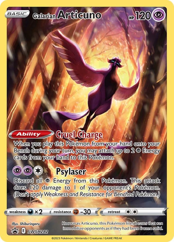 Galarian Articuno - SWSH282 - Sword & Shield Promo Cards