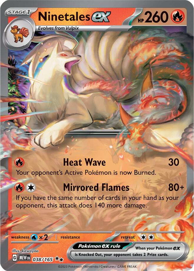 Ninetales ex - 151 - 038/165