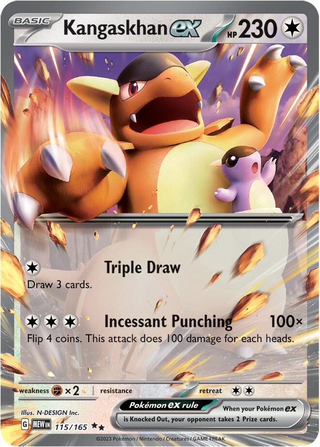 Kangaskhan ex - 151 - 115/165