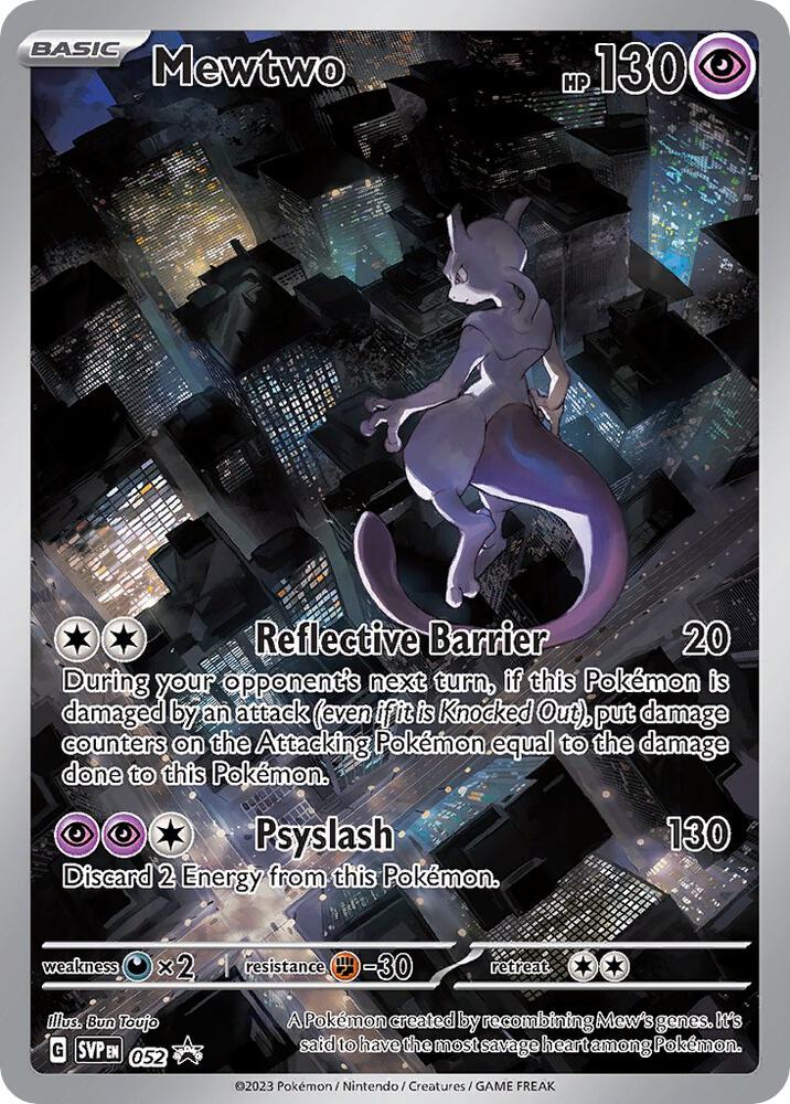 Mewtwo - 052 - SV: Scarlet & Violet Promo Cards (SEALED)