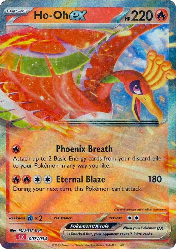 Ho-Oh ex - Pokémon TCG Classic - 007/034