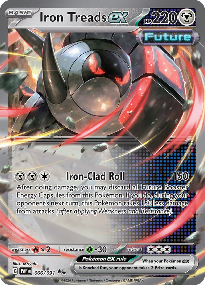 Iron Treads ex - Paldean Fates - 066/091