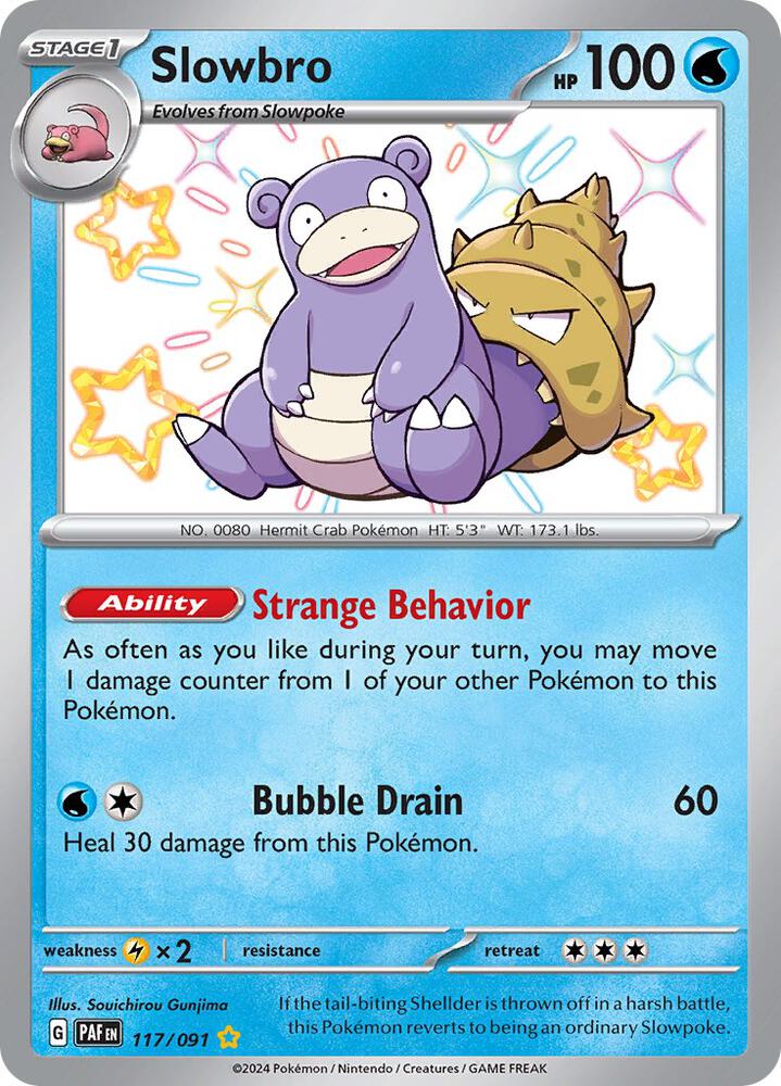 Slowbro - Paldean Fates - 117/091