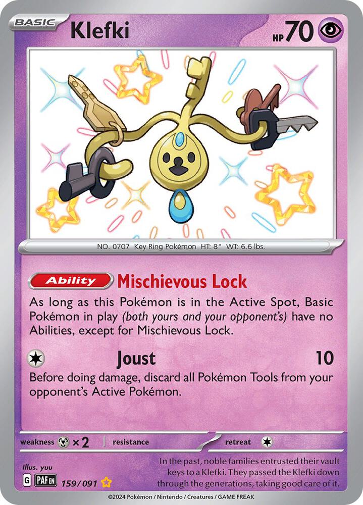 Klefki - Paldean Fates - 159/091