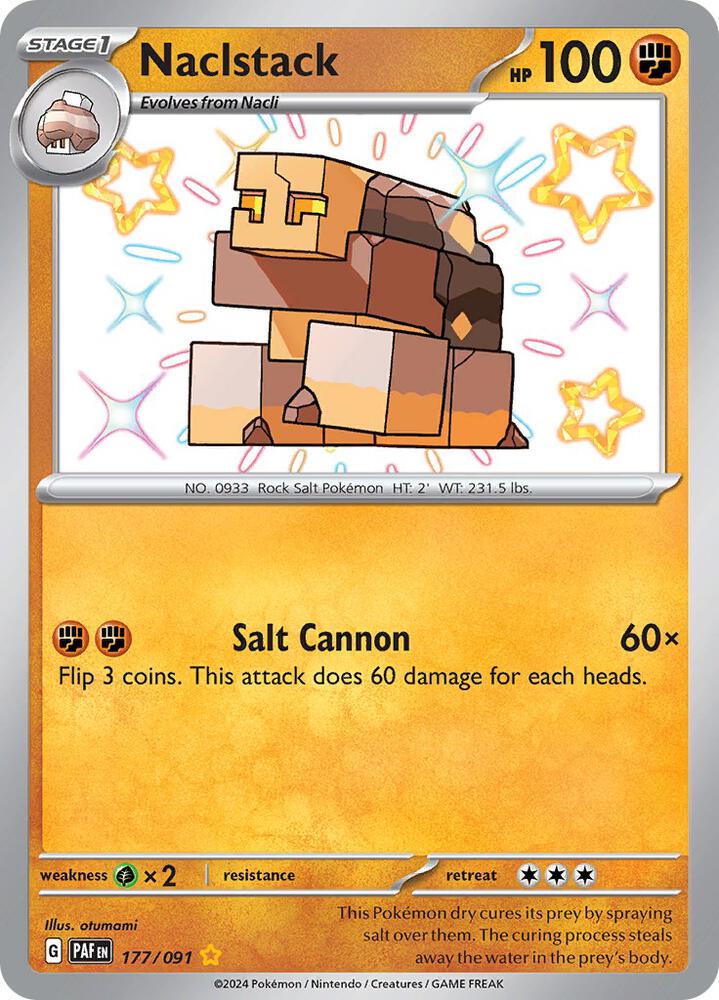 Naclstack - Paldean Fates - 177/091