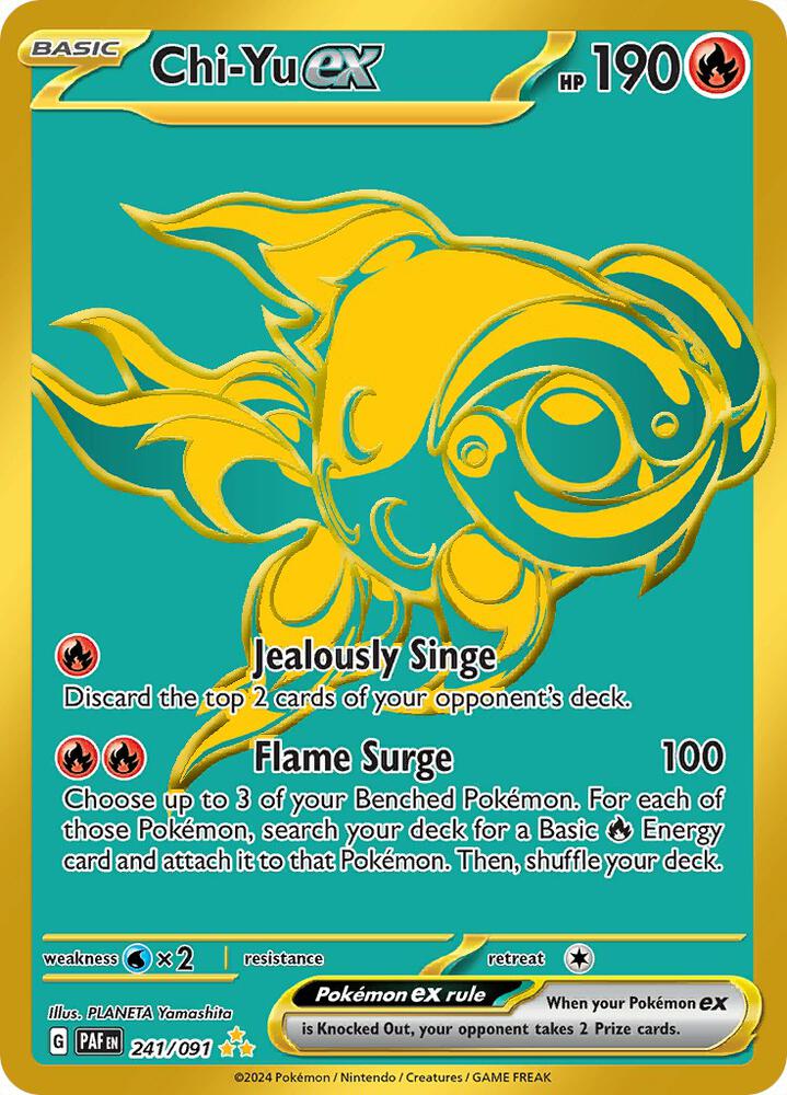 Chi-Yu ex - Paldean Fates - 241/091