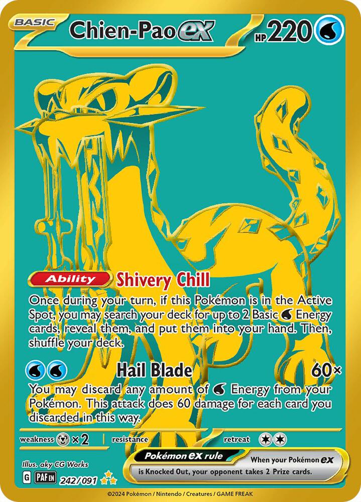 Chien-Pao ex - Paldean Fates - 242/091