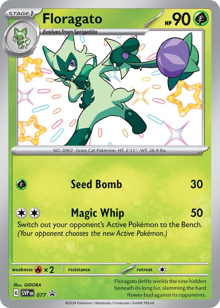 Floragato - 077 - Scarlet & Violet Promo Cards