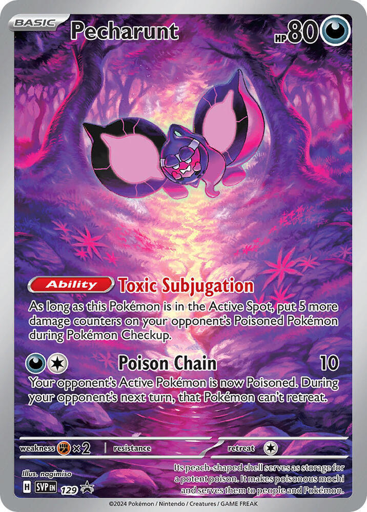 Pecharunt (Sealed) - Scarlet & Violet Promo - 129