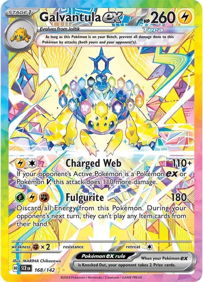 Galvantula ex - Stellar Crown - 168/142
