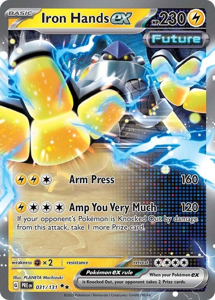 Iron Hands ex - Prismatic Evolutions - 031/131