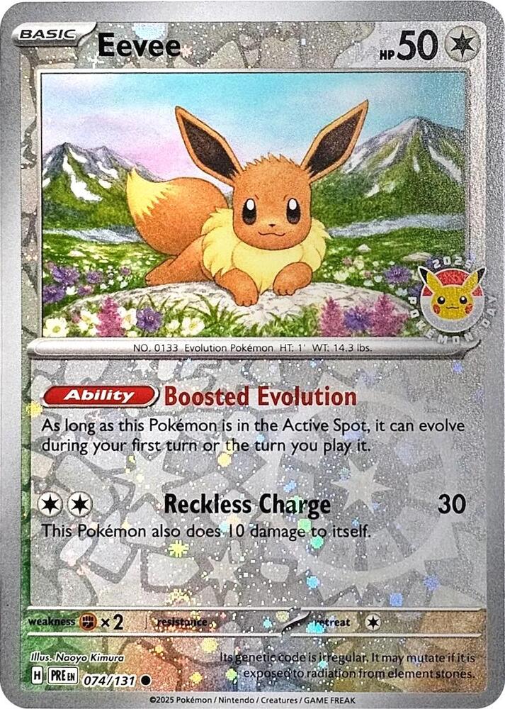 Eevee (Sealed) - Pokemon Day 2025 - 074/131