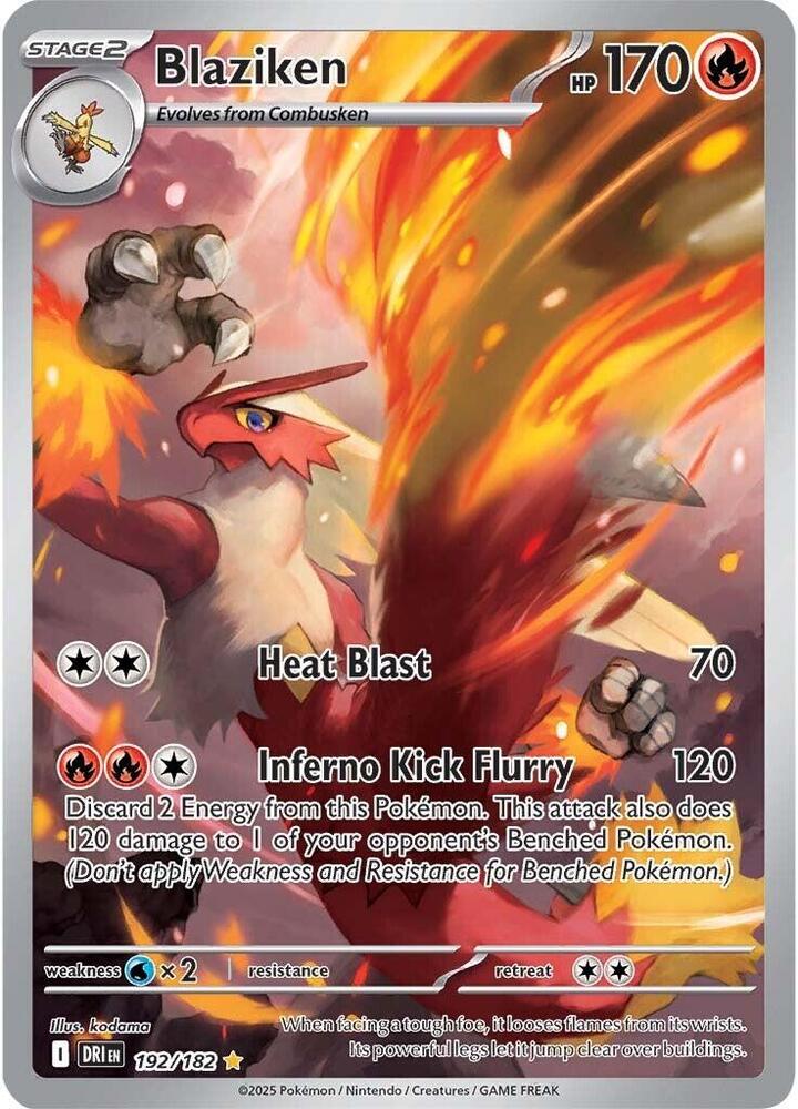 Blaziken - 192/182 - Destined Rivals