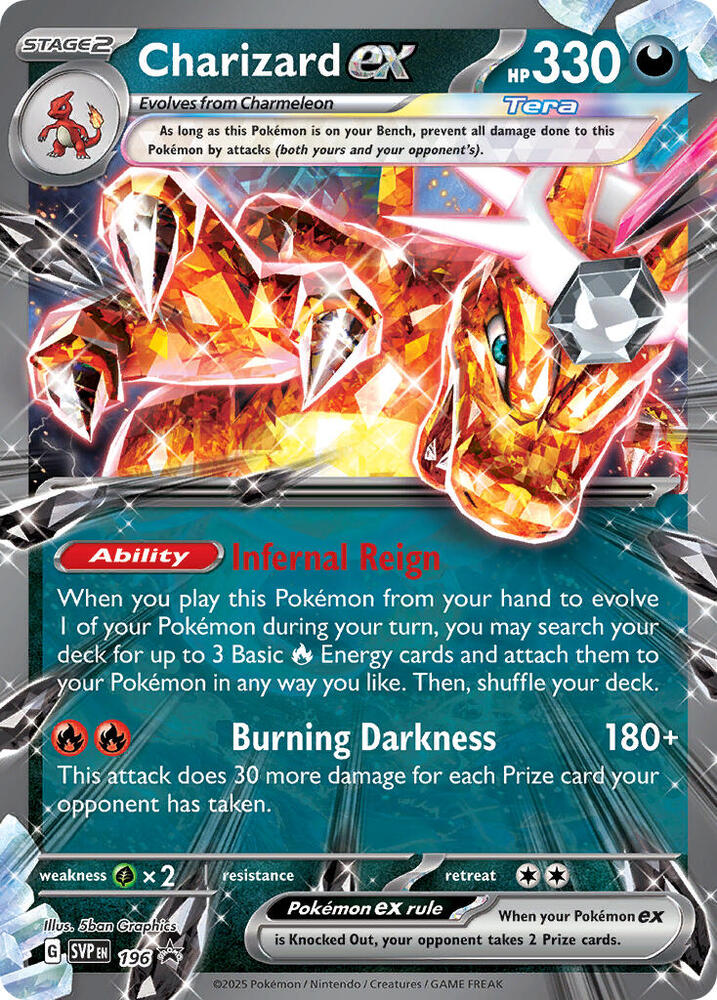 Charizard ex - Scarlet & Violet Promo - 196