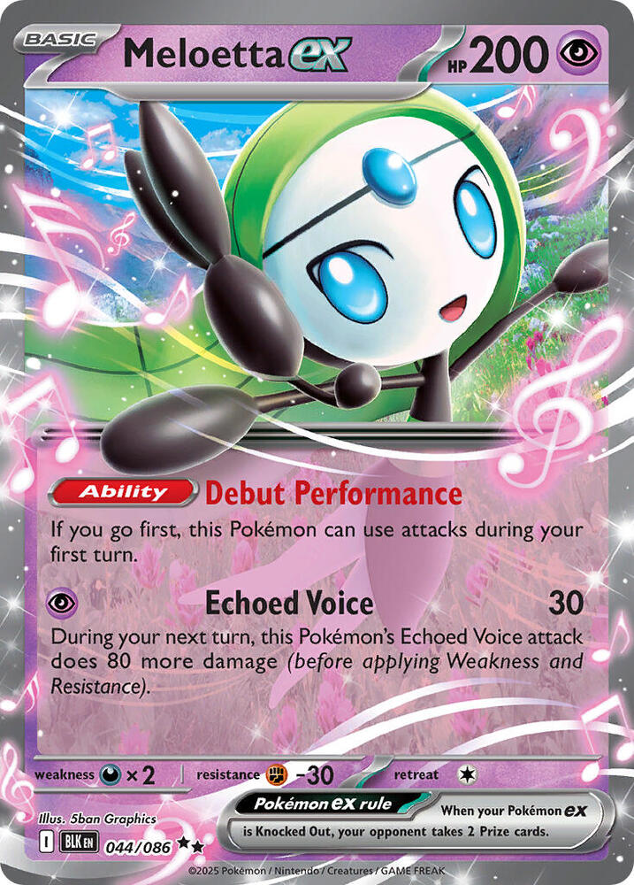 Meloetta ex - Blake Bolt - 044/086