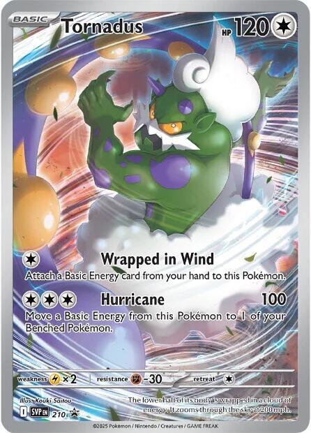 Tornadus - 210 - Scarlet & Violet Promo Cards
