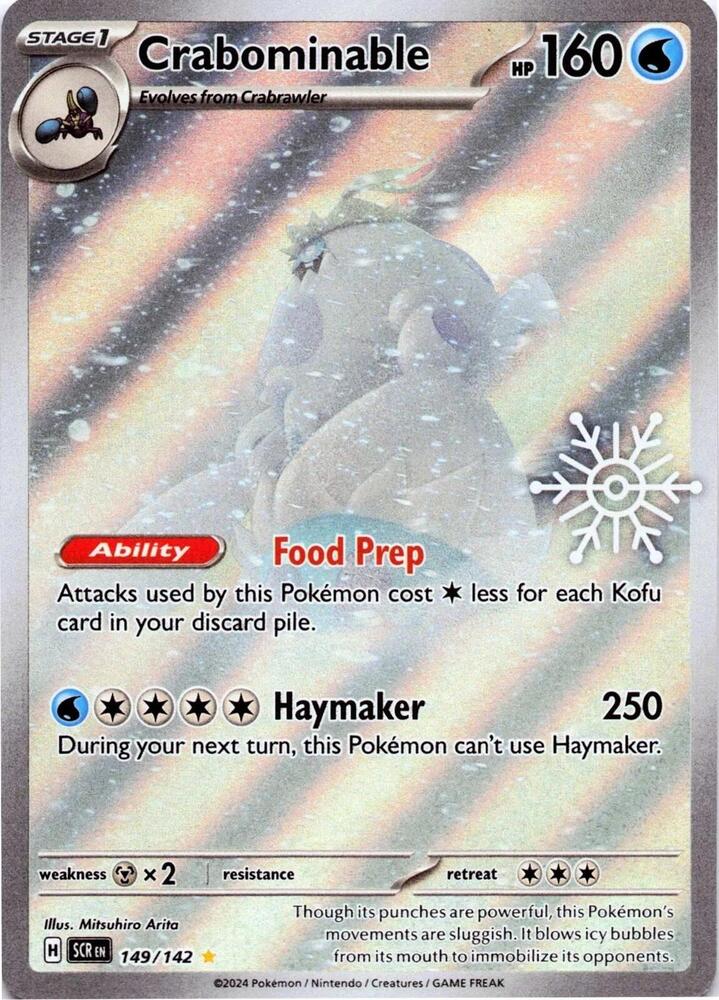 Crabominable (sealed) - Holiday Calendar 2025 - 149/142
