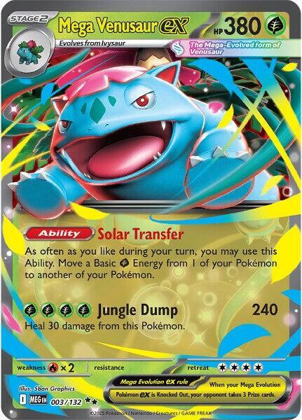 Mega Venusaur ex - Mega Evolutions - 003/132