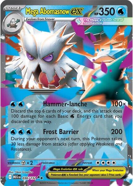 Mega Abomasnow ex - Mega Evolutions - 036/132